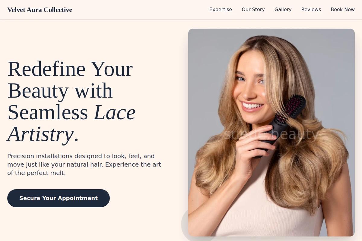 Lace Hair Styling