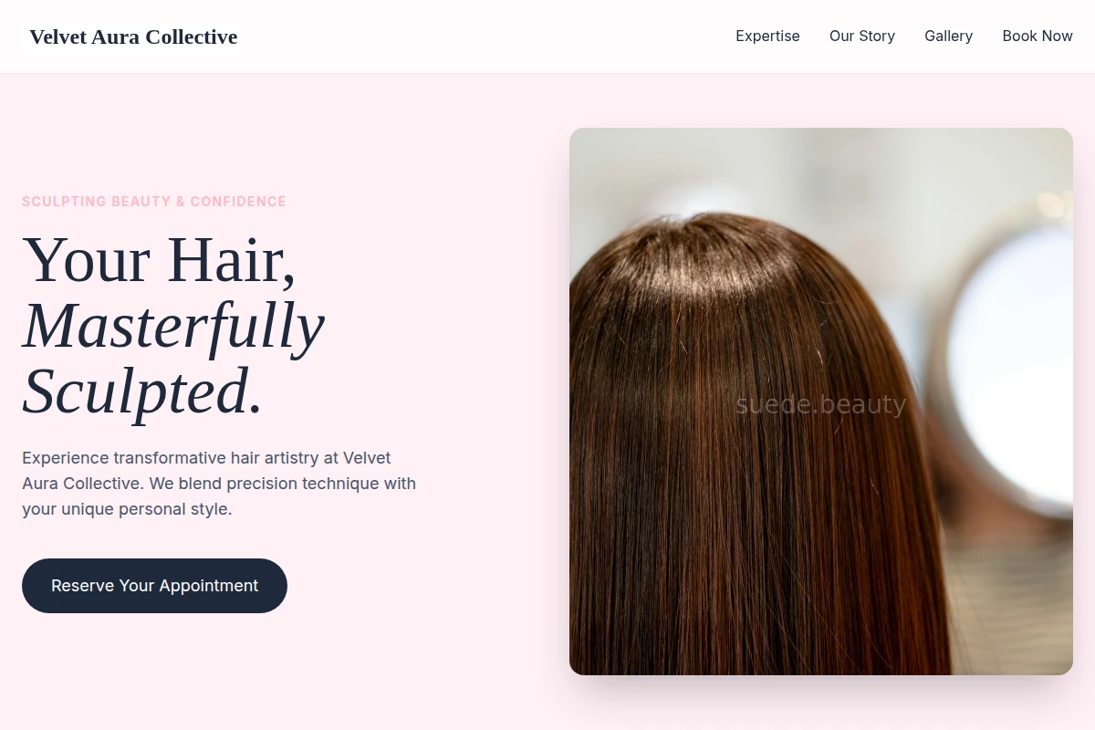 Sculpt Hair Styling