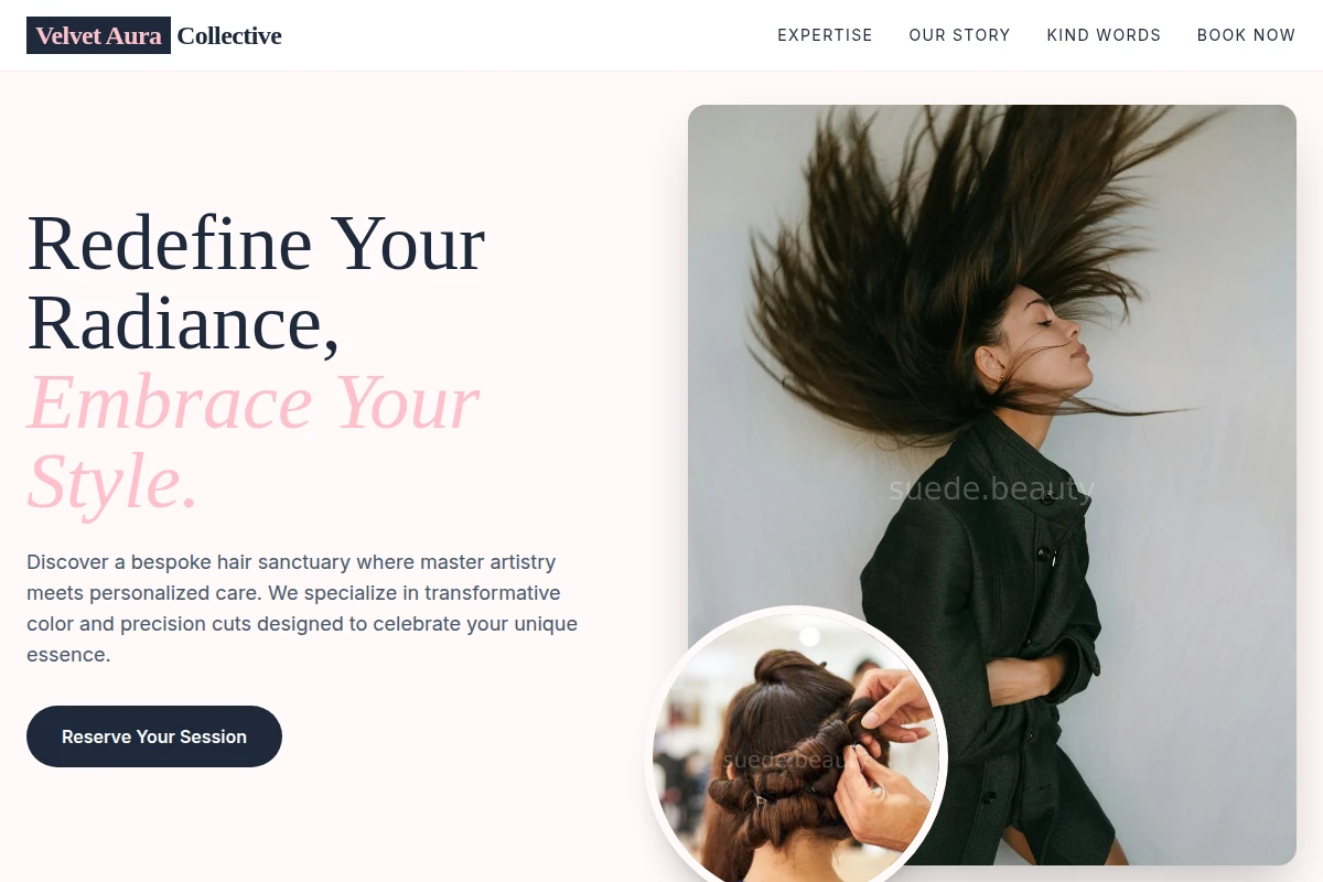 Tint Hair Styling