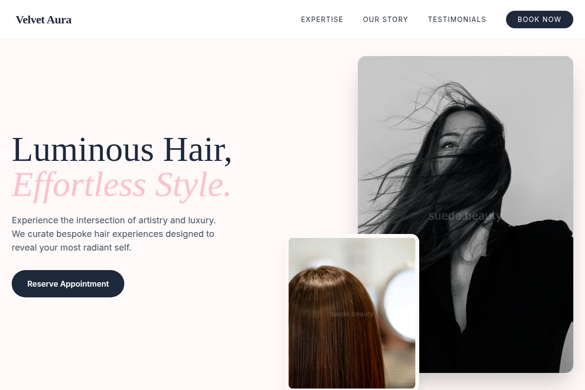 Serum Hair Styling