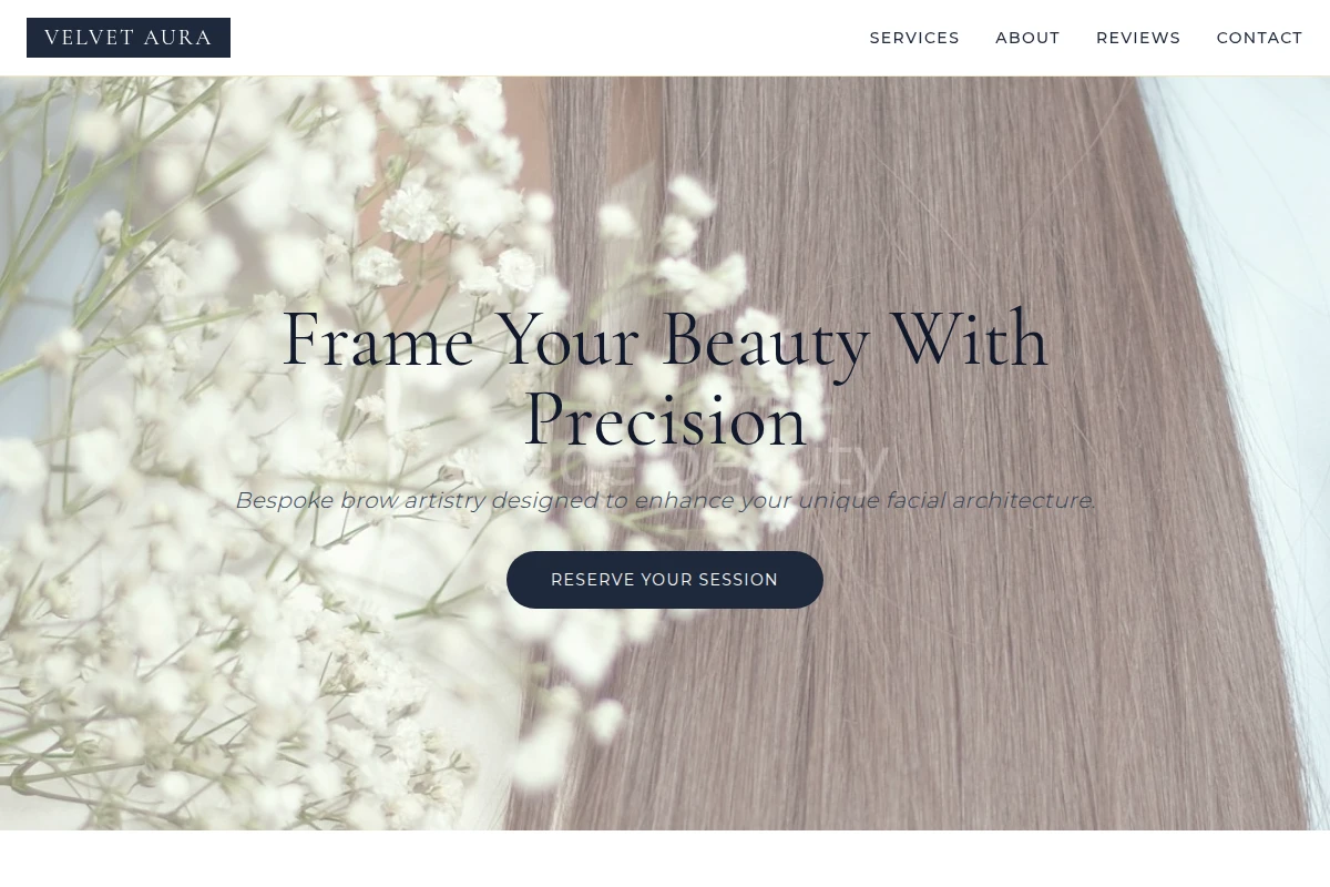 Brow Hair Styling