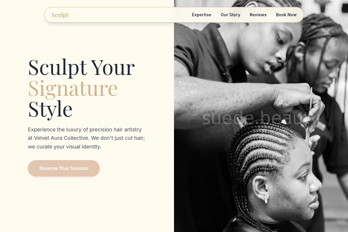 Sculpt Hair Styling
