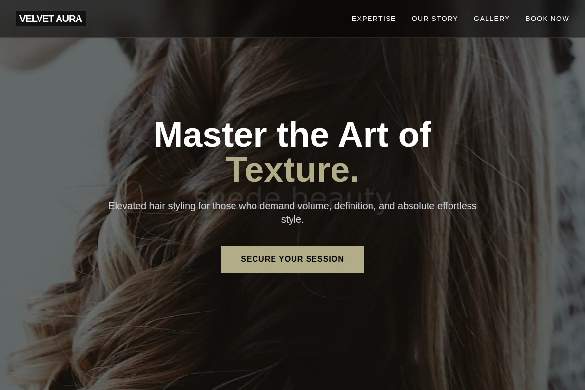 Powder Hair Styling
