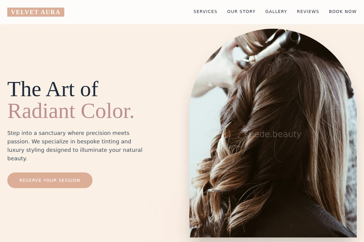Tint Hair Styling