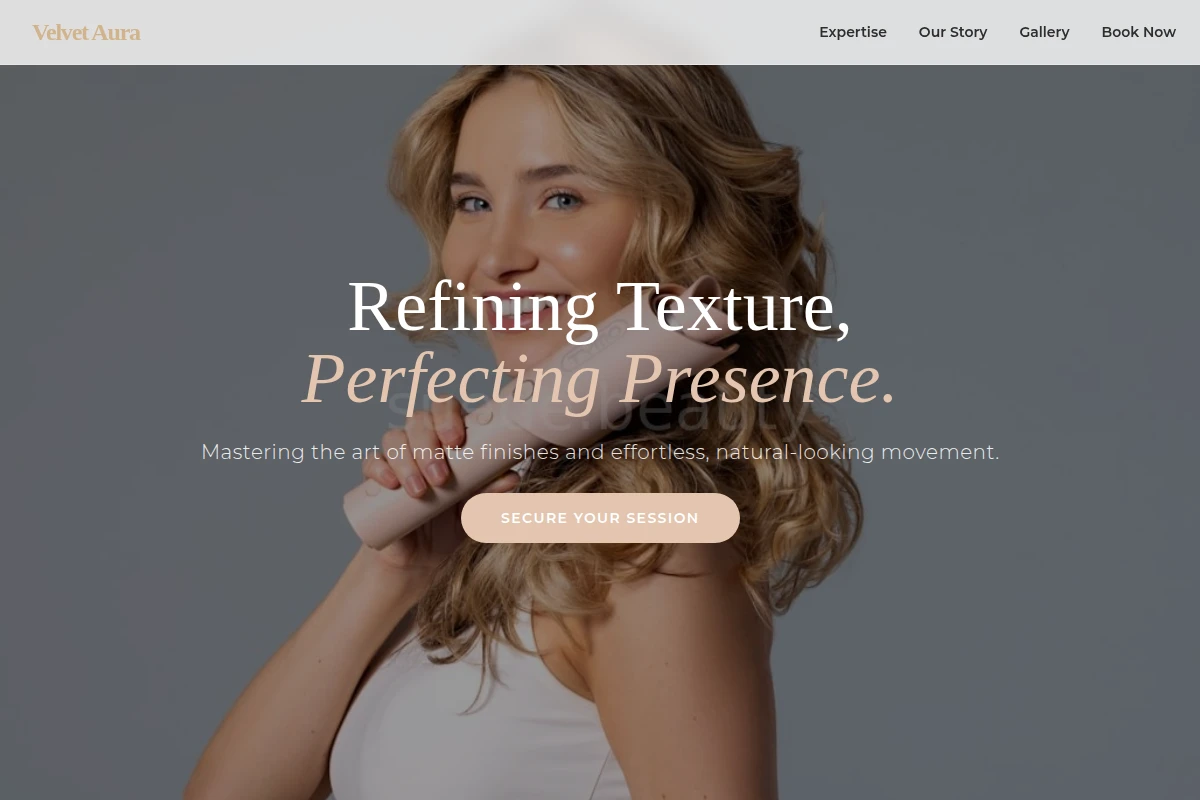Matte Hair Styling
