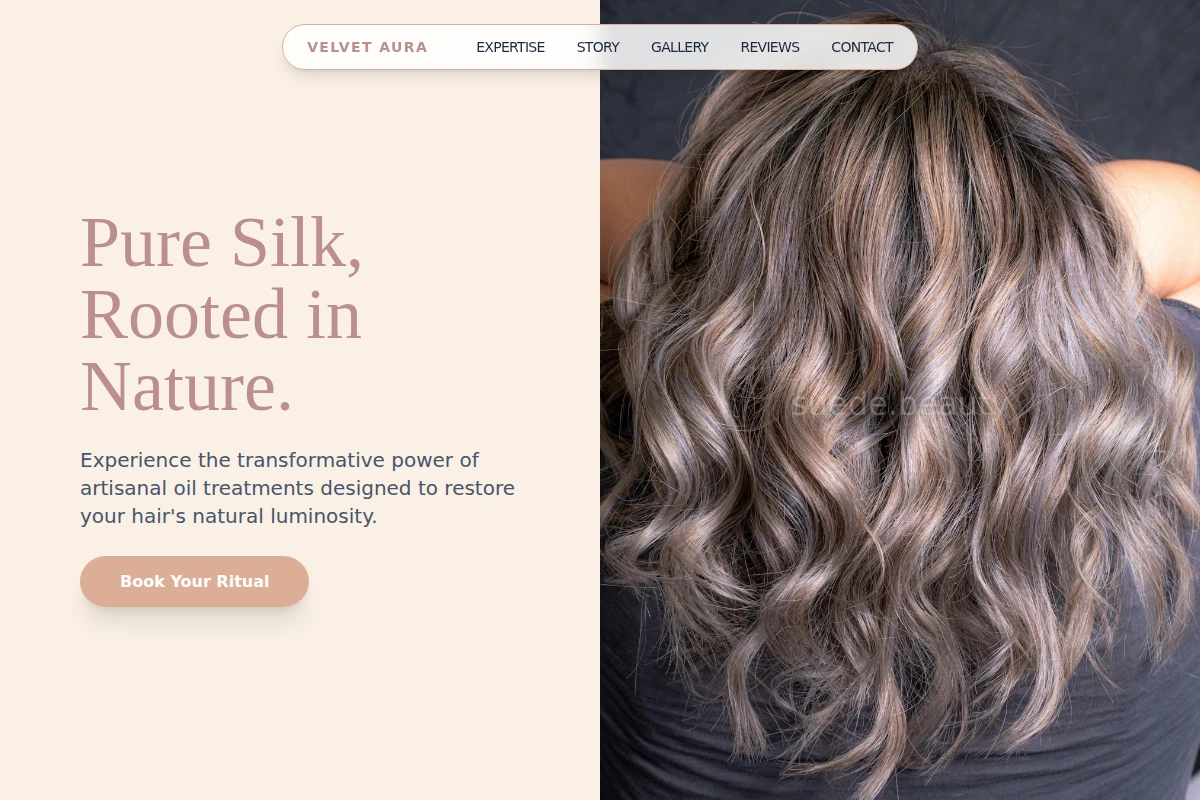 Oil Hair Styling