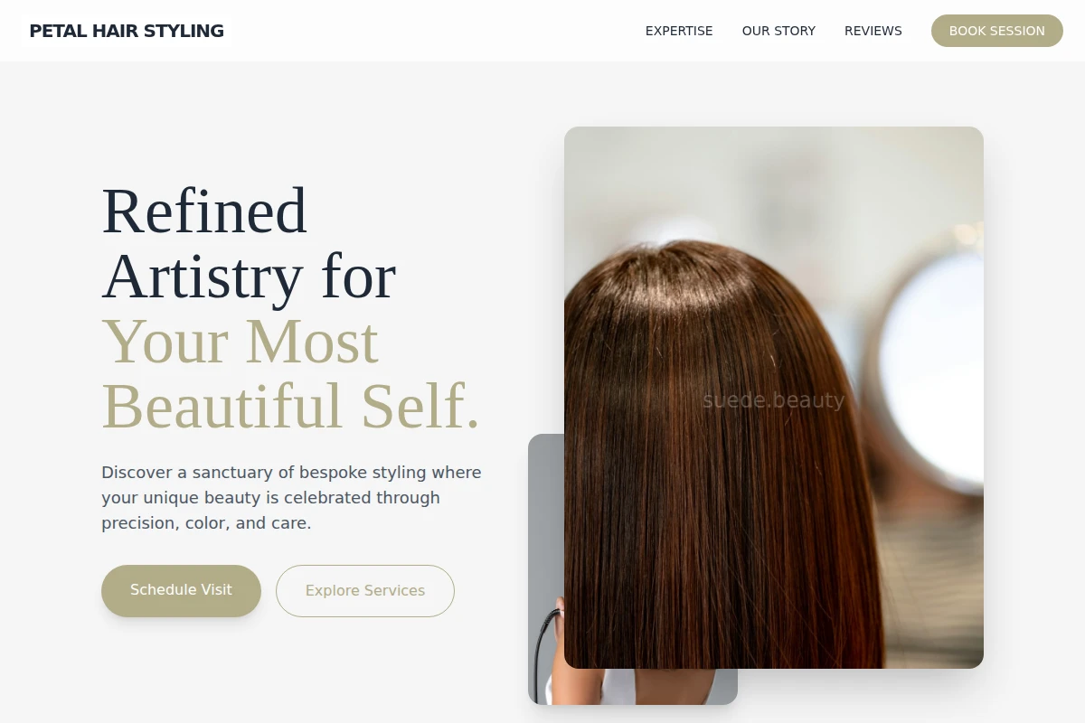 Petal Hair Styling