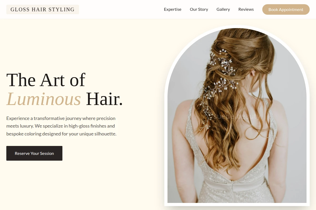 Gloss Hair Styling