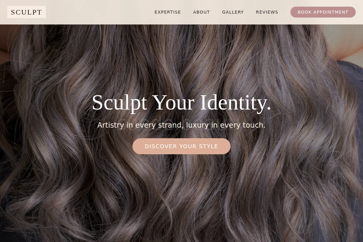 Sculpt Hair Styling