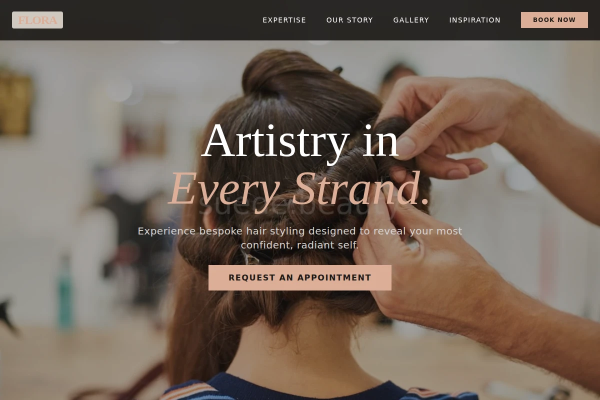 Flora Hair Styling